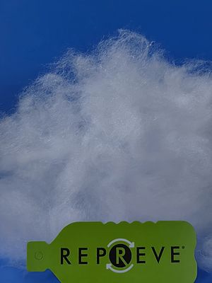 Home Garment Fluffy Wadding Polyester Fibre Down Like Recyclable Fiber Ball