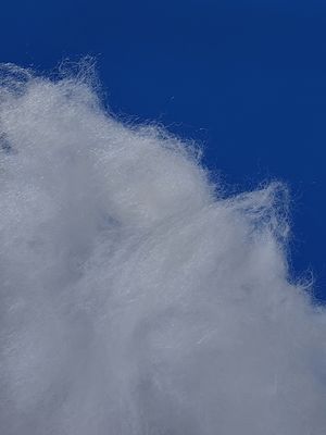 K331 Home Textiles White Padding Fiber Garment Fluffy Recycled Polyester Fiber