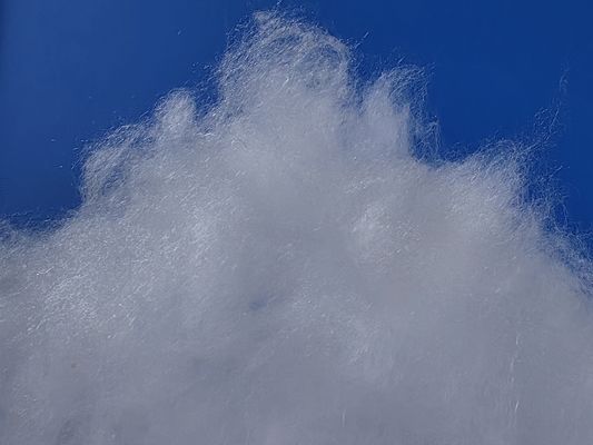 Antibacterial Polyester Fiber Padding Heating Down Imitation Padding Fluffy Pearl Cotton