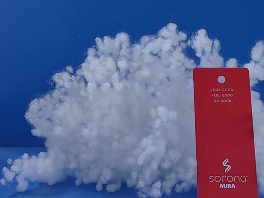 Sorona Down Like Wadding Textiles Ball Fiber Fluffier Warm Light Polyester Ball Fiber