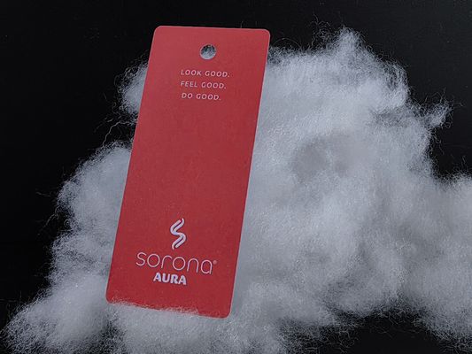 Warmer Lighter Polyester Fiber Padding Lightweight Sorona Fiber Ball Fluffier