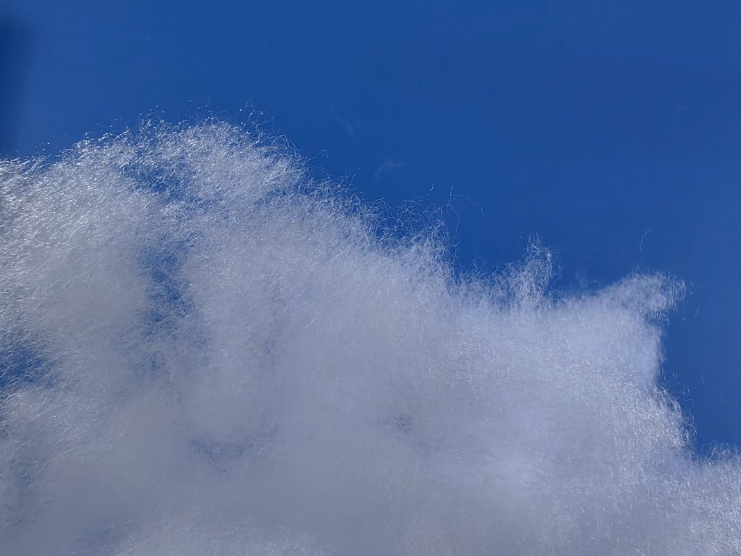Fluffy K370 Polyester Fiber Padding Recycled Polyester Fiber For Furniture